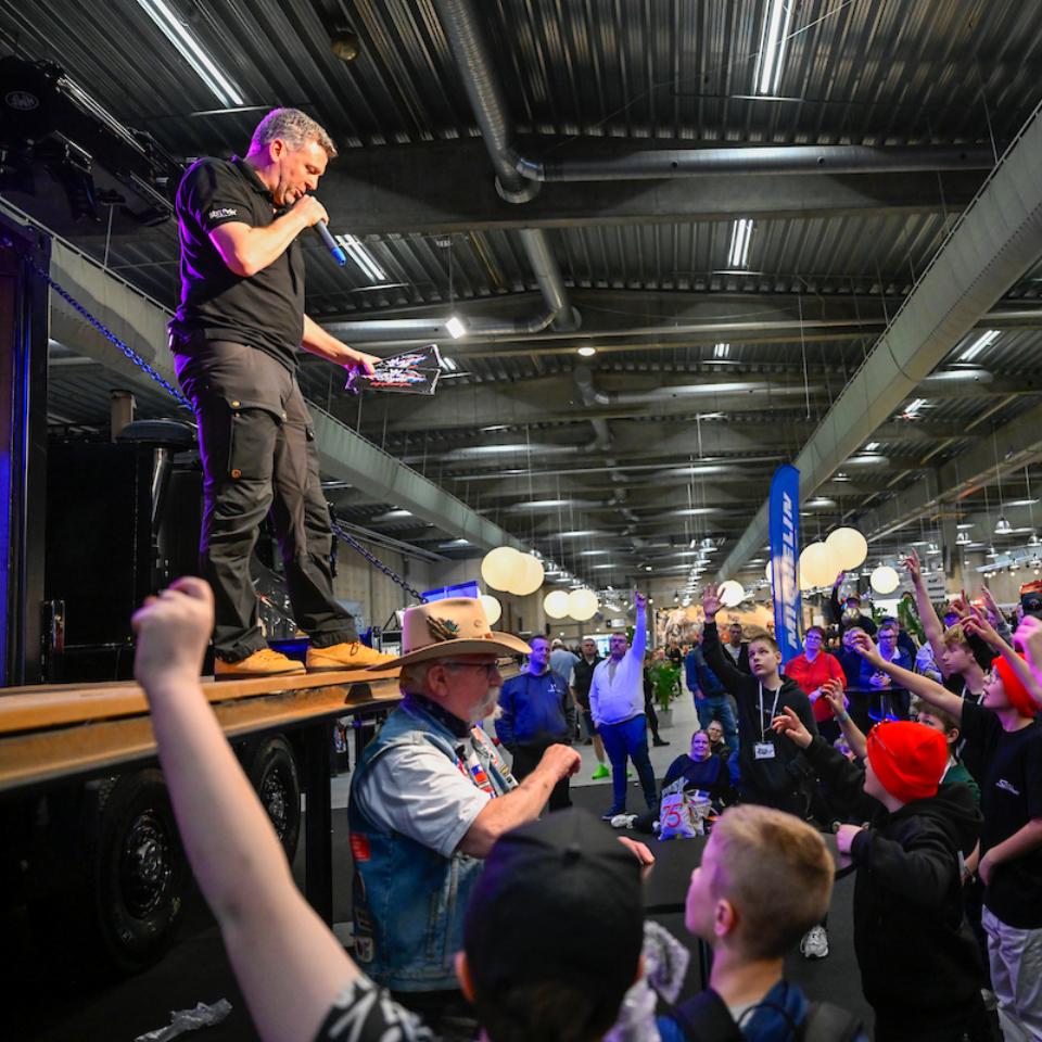Meet Max Hunt at the transport fair in Herning