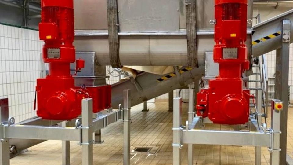Case: 62% lower energy consumption when shredding poultry processing by-products